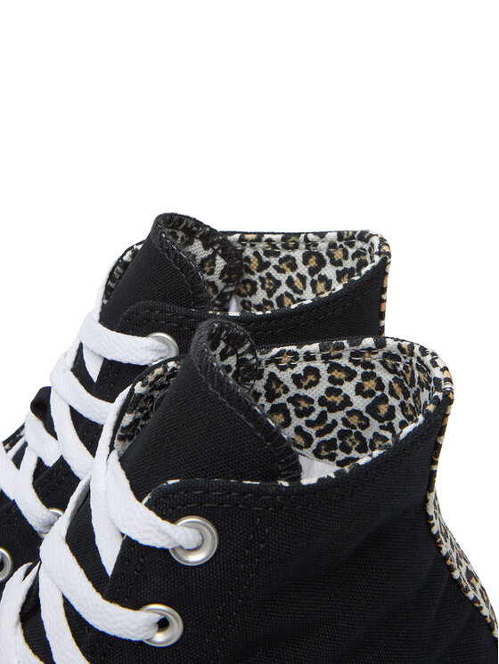 Converse Converse Teniși Chuck Taylor All Star Leopard A14940C Negru