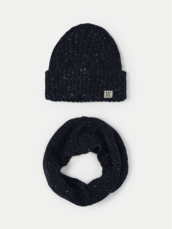 Mayoral Mayoral Completo cappello e scaldacollo 10824 Blu scuro