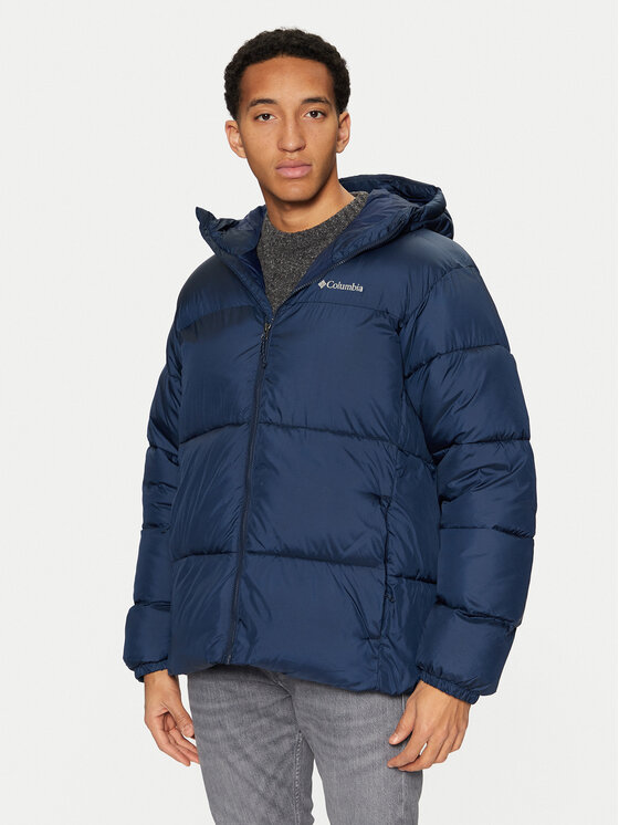 Columbia Zimné bundy Puffect II 2086851 Tmavomodrá Regular Fit
