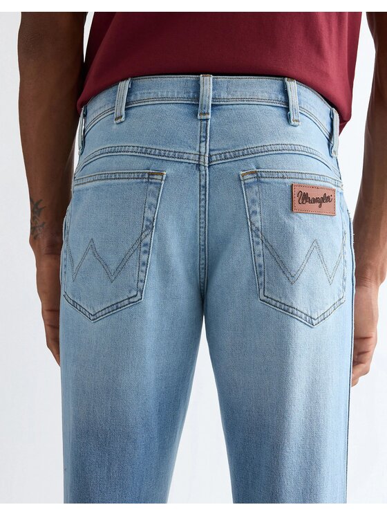 Wrangler Wrangler Jeansy TEXAS SLIM Niebieski Slim Fit