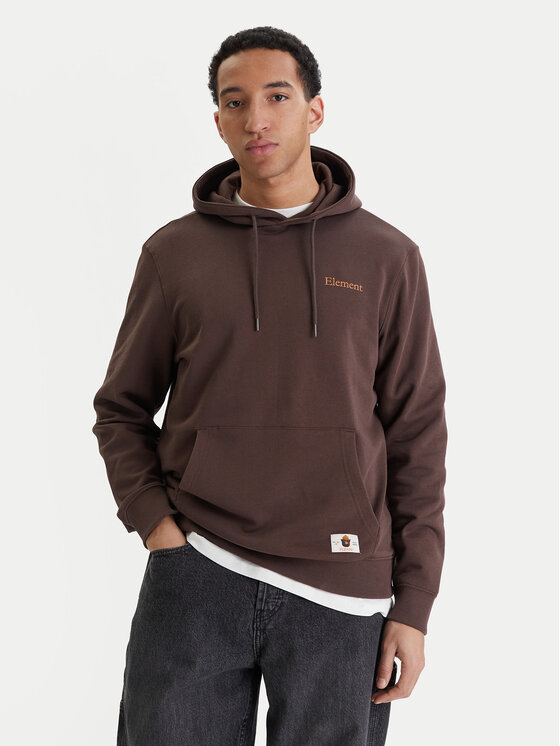 Element Element Felpa SBXE Prevent ELYSF00262 Marrone Regular Fit