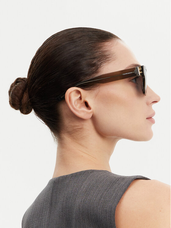 Trussardi Trussardi Okulary przeciwsłoneczne TSM9026 Zielony