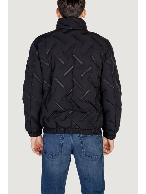 Antony Morato Antony Morato Giubbotto piumino 3D EMBOSSING TECHNO Nero Regular Fit