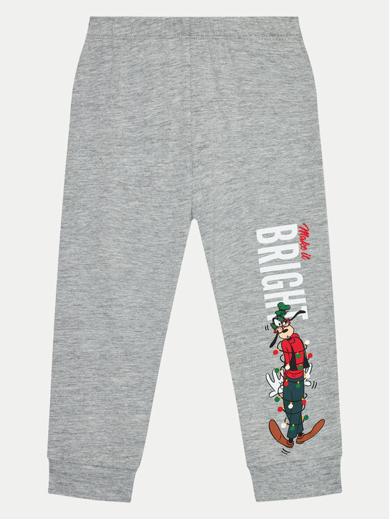 NAME IT NAME IT Pyžamo Mickey 13234179 Šedá Regular Fit