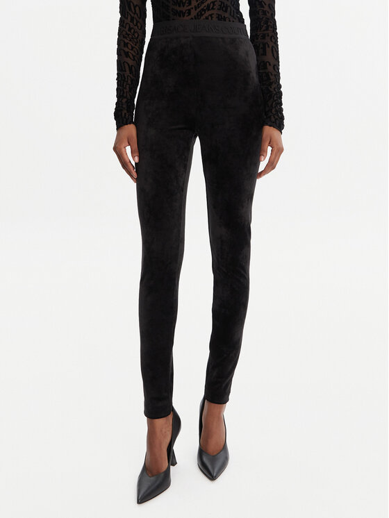Versace Jeans Couture Versace Jeans Couture Colanți 79HAC101 J0241 Negru Slim Fit