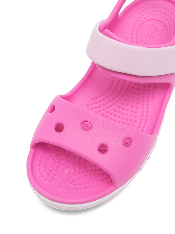 Crocs Crocs Sandali BAYABAND SANDAL K 205400-6QQ Rosa