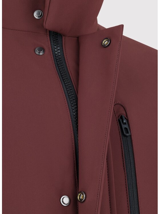 Pako Lorente Pako Lorente Kurtka puchowa P25WP-5X-007 Bordowy Classic Fit