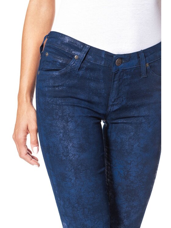 Lee Lee Jeansy SCARLETT Niebieski Skinny Fit