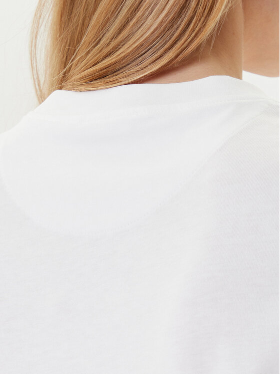 United Colors Of Benetton United Colors Of Benetton T-shirt 3BL0D109D Bianco Relaxed Fit