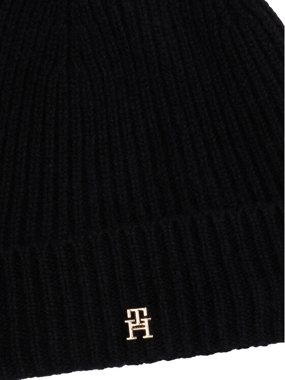 Tommy Hilfiger Tommy Hilfiger Σκούφος Th Cashmere AW0AW17772 Μαύρο