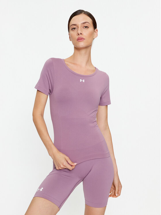 Under Armour T-krekls Ua Train Seamless Ss 1379149 Violets Fitted Fit