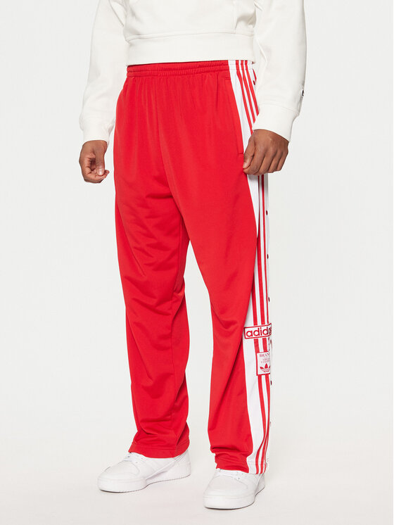 Adidas Spodnji Del Trenirke Adibreak JP3765 Rdeča Regular Fit