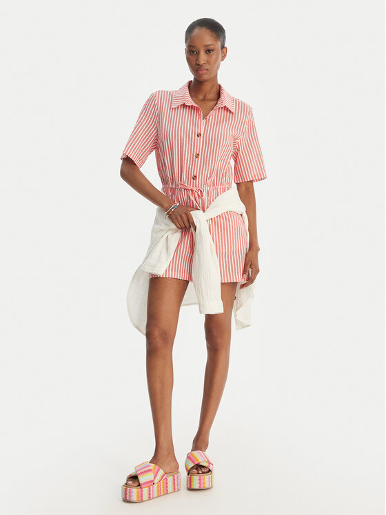 Roxy Roxy Kombinezon Real Tomorrow ERJWO03025 Różowy Regular Fit
