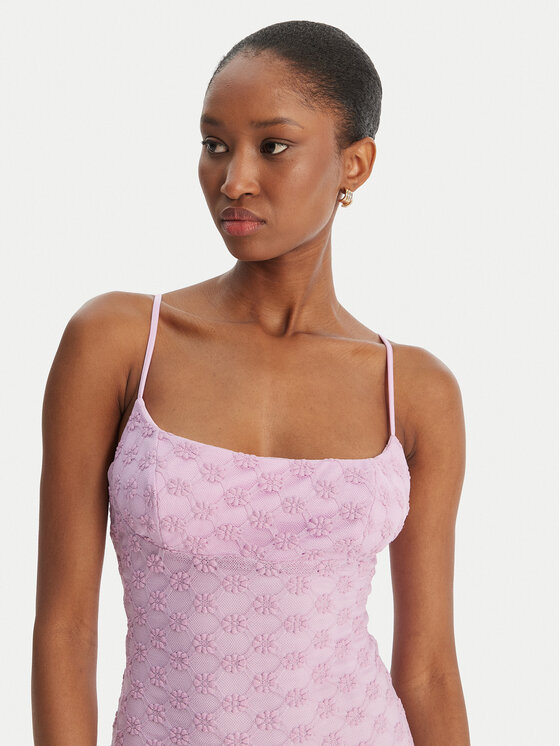 Bardot Bardot Poletna obleka Adoni 57998DB1 Vijolična Slim Fit