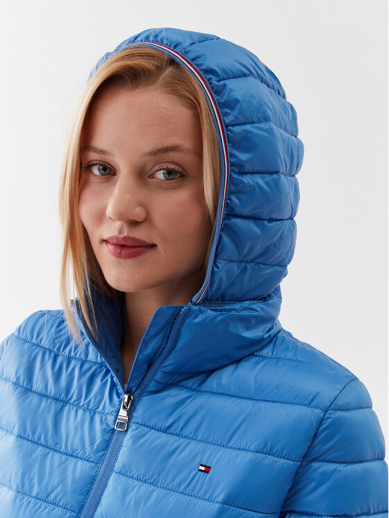 Tommy Hilfiger Tommy Hilfiger Kevad-sügis jope WW0WW38927 Sinine Regular Fit
