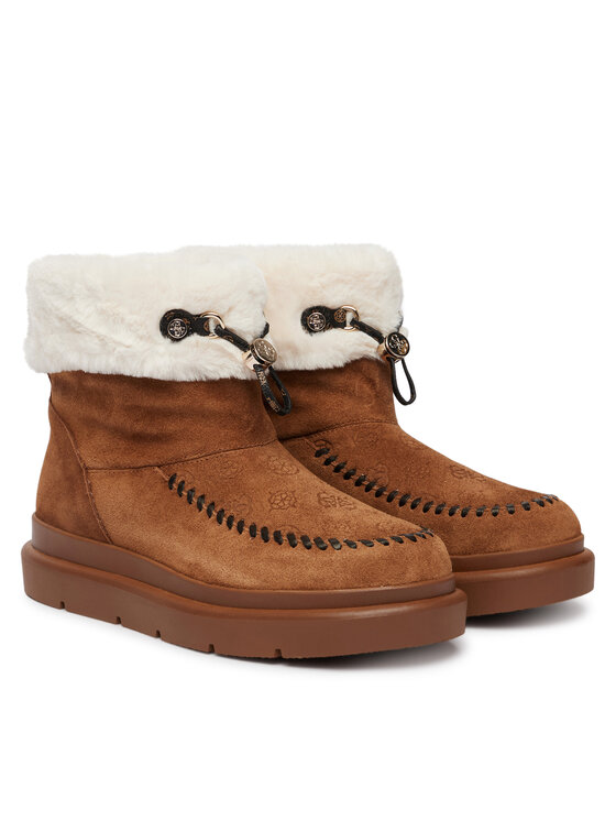 Guess Guess Stivali da neve FLFKEN LEA10 Marrone chiaro
