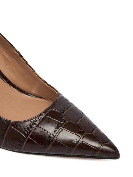 Guess Guess Туфлі на шпильці FLFPRN LEP08 Коричневий