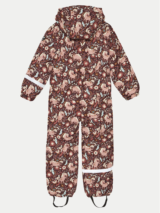 ZigZag ZigZag Overall de iarnă Tower Printed Coverall W-PRO 10000 Z213005 Vișiniu Regular Fit