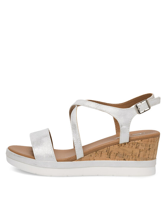 Clara Barson Clara Barson Sandalen GYDA WS216-02 Silberfarben