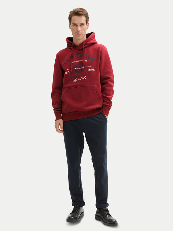 Tom Tailor Tom Tailor Sweatshirt 1043292 Rot Regular Fit