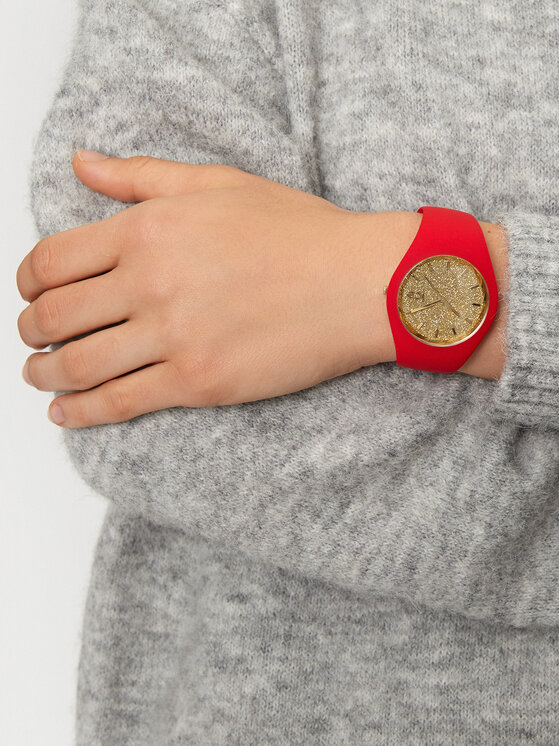 Ice-Watch Ice-Watch Orologio Glitter 21080 Rosso