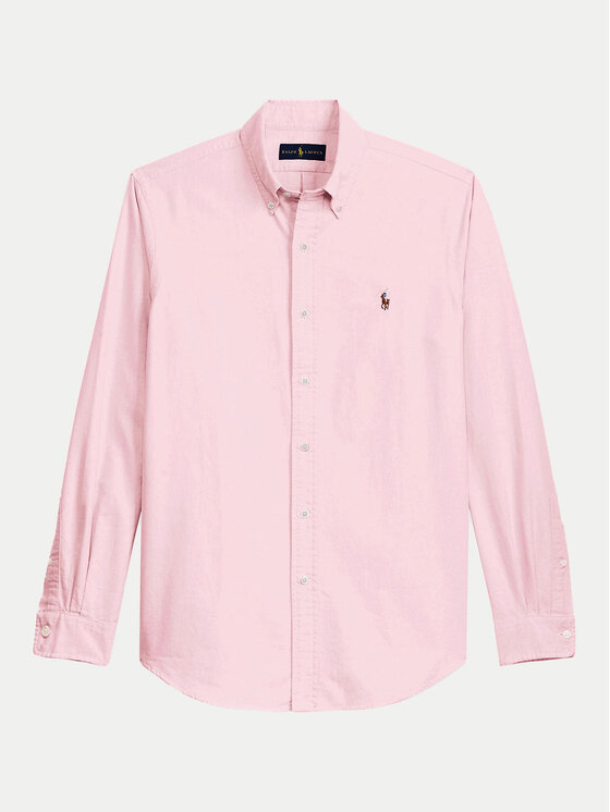 Polo Ralph Lauren Camicia Core Replen 710549084 Rosa Slim Fit Modivo