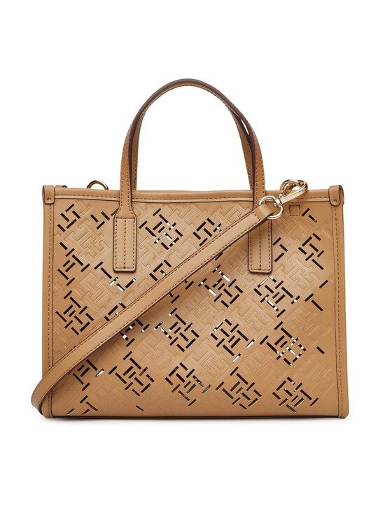 Tommy Hilfiger Tommy Hilfiger Ročna torba Th City Mini AW0AW17500 Rjava