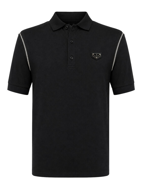 PHILIPP PLEIN PHILIPP PLEIN Polokošile 31655 Černá Slim Fit