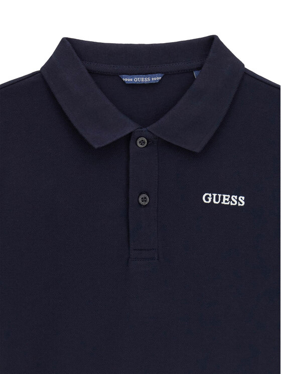 Guess Guess Polo L6YP04 K3999 Tamnoplava Regular Fit
