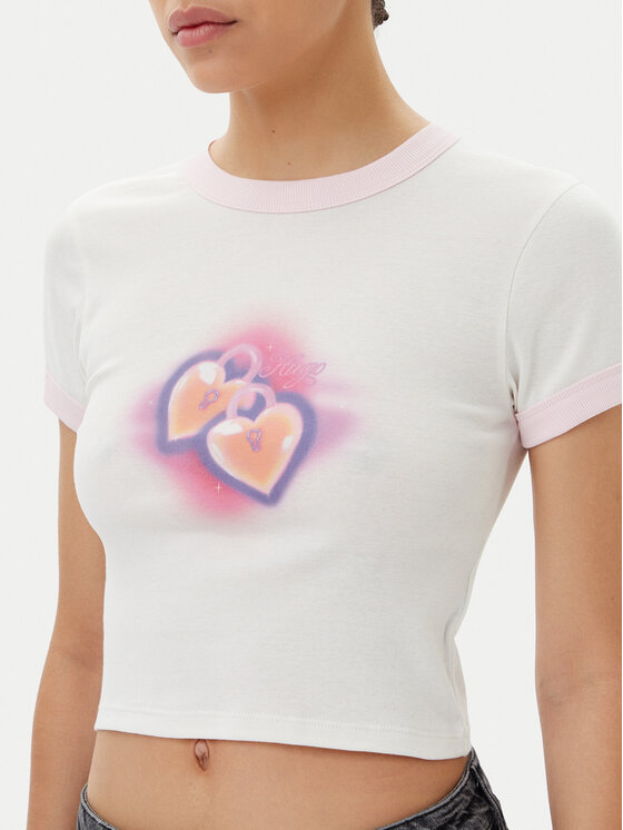 HUGO HUGO T-Shirt Dalia 50537476 Weiß Slim Fit