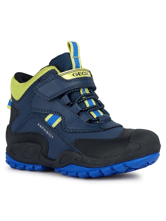 Geox Bottes de neige Jr New Savage B Abx J261WB 050BU CF43S D Bleu marine Modivo