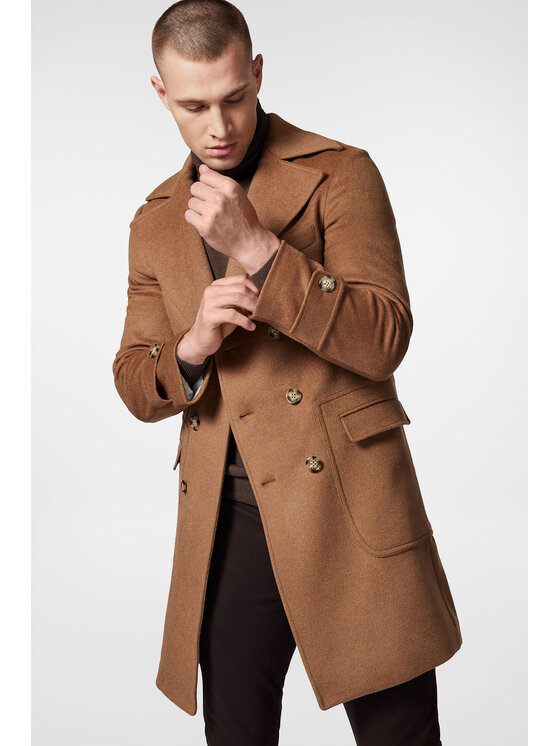 Próchnik Próchnik Płaszcz zimowy PM2 PC073223000015 Brązowy Regular Fit