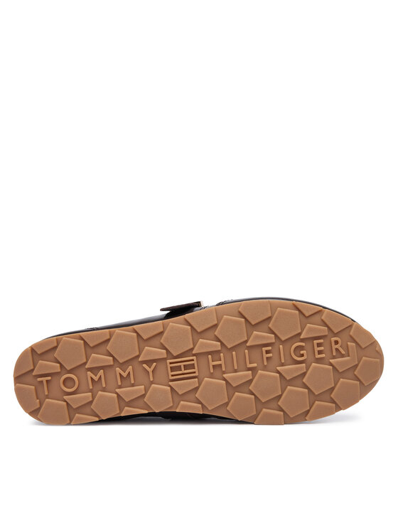 Tommy Hilfiger Tommy Hilfiger Balerinke Bella Ballet Mary Jane FW0FW09416 Smeđa