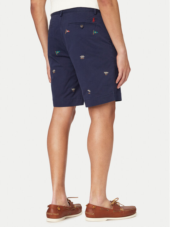 Polo Ralph Lauren Polo Ralph Lauren Auduma šorti 710A13007001 Tumši zils Regular Fit