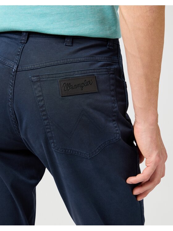 Wrangler Wrangler Jeansy TEXAS SLIM Niebieski Straight Leg