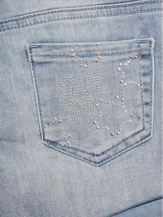 Guess Guess Džinsa bikses J3GD15 D4CA0 Zils Regular Fit