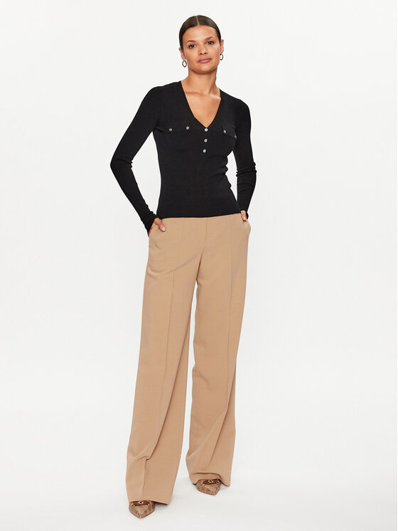 Guess Guess Maglione W3YR31 Z2YN2 Nero Regular Fit