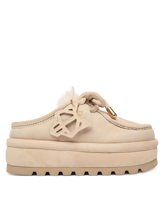 Naked Wolfe Naked Wolfe Pantofole Blizzard Beige