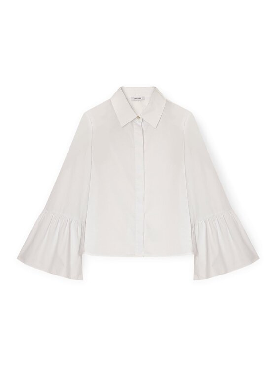 Motivi Motivi Camicia 5257Q000847N011 Bianco Regular Fit