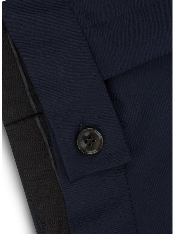 Pako Lorente Pako Lorente Spodnie garniturowe PPLM9-6G-166 Granatowy Slim Fit