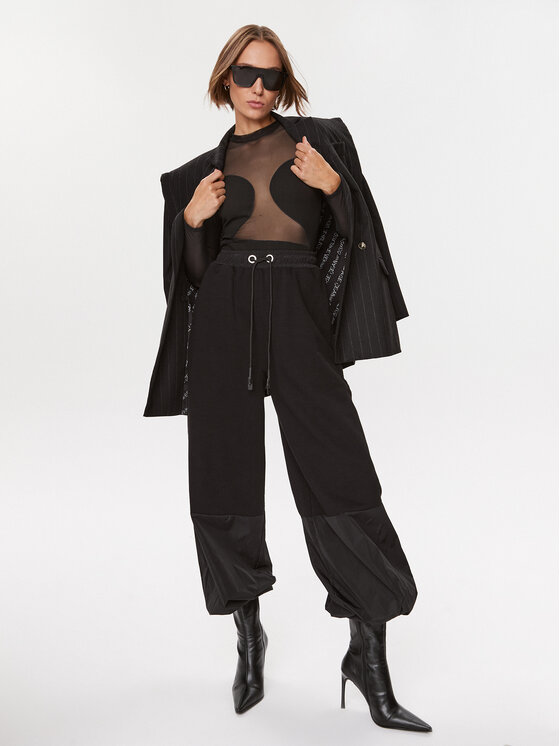 Undress Code Undress Code Боді All Nighter 539 Чорний Slim Fit