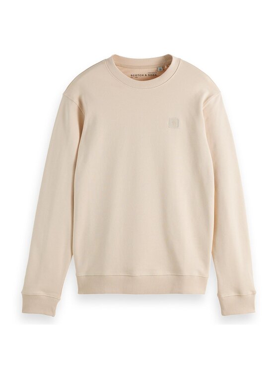Scotch & Soda Scotch & Soda Sweter 27412 Beżowy Casual Fit