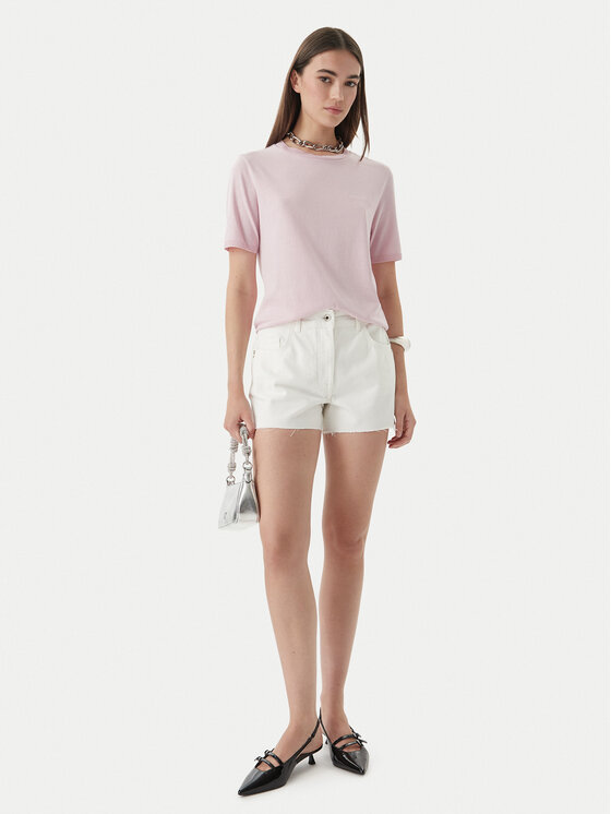 Patrizia Pepe Patrizia Pepe T-särk 2M4542/J419-M564 Heleроosa Regular Fit