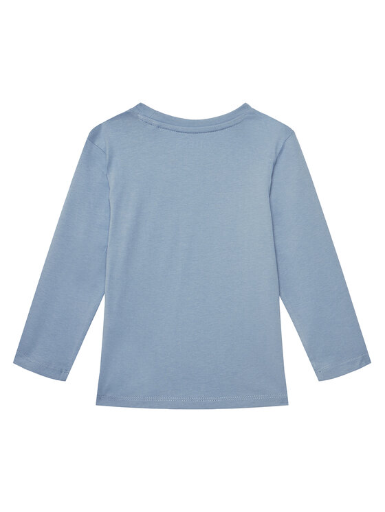 Guess Guess Bluse N5YI23 K8HM4 Blau Regular Fit
