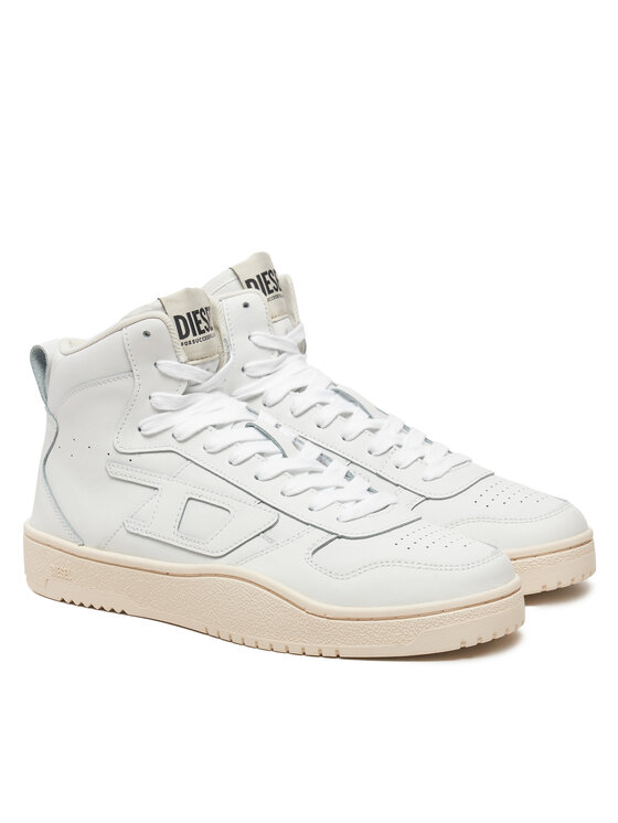 Diesel Diesel Sneakersy S-Ukiyo V2 Mid Y03364 P5576 T1015 Bílá