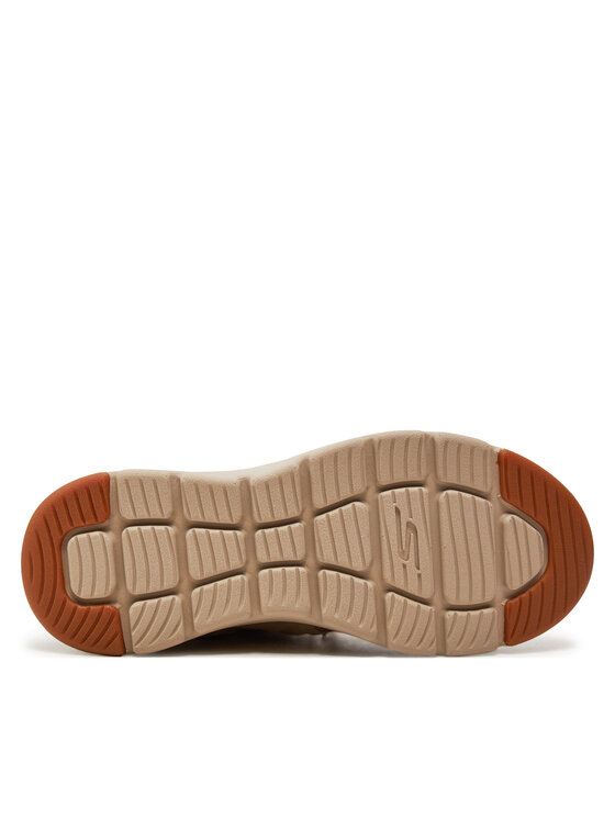 Skechers Skechers Šnurovacia obuv Glacial Ultra - Trend Up 144194 Béžová