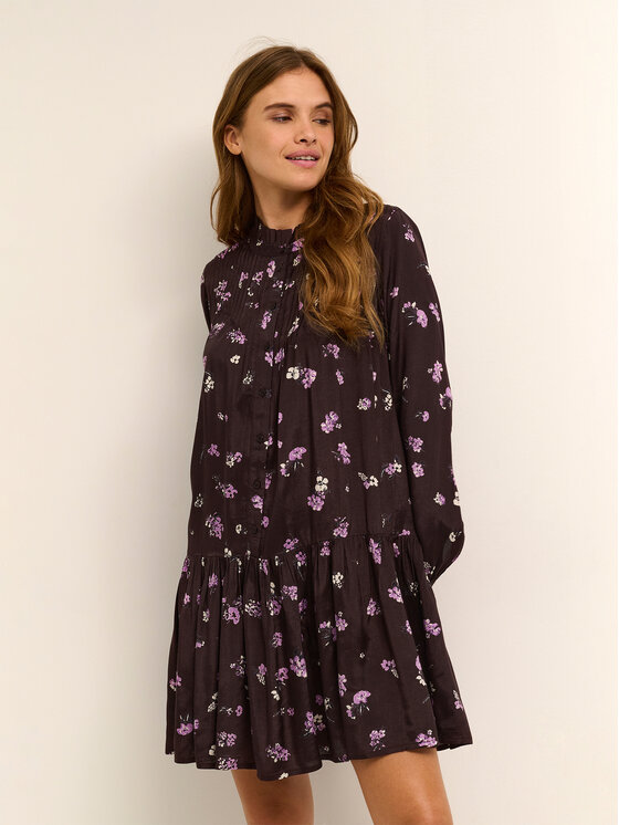Kaffe Rochie de zi Java 10506598 Maro Regular Fit