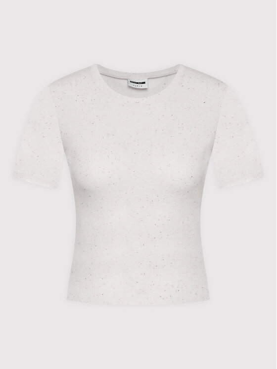 Noisy May Noisy May T-Shirt Tiger 27020068 Μπεζ Regular Fit