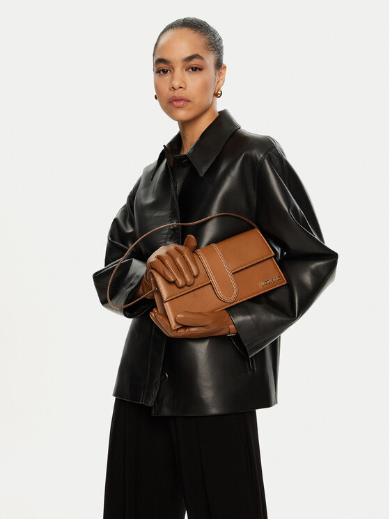 JACQUEMUS JACQUEMUS Torebka Le Bambino Long 221BA013-3072 Brązowy