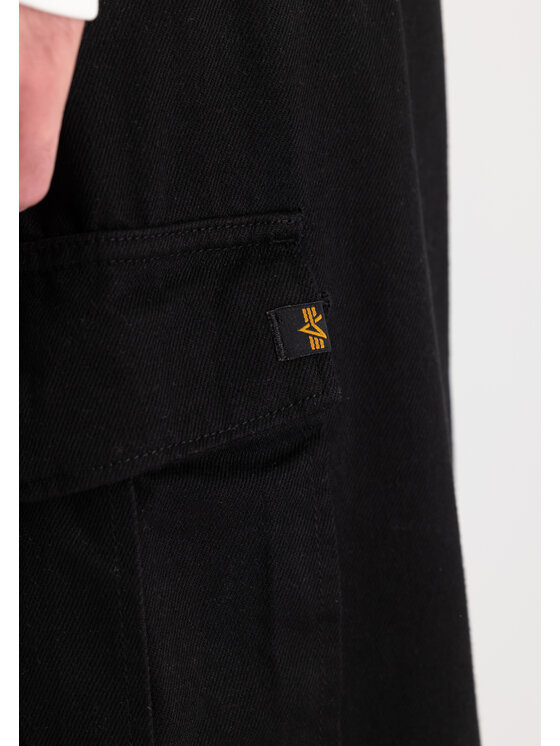 Alpha Industries Alpha Industries Spodnie cargo Aircraft Pant Czarny Relaxed Fit